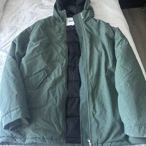 Jiberish Long Winter Coat